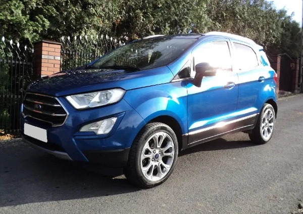 Ford EcoSport cena 53995 przebieg: 62000, rok produkcji 2018 z Biała małe 106